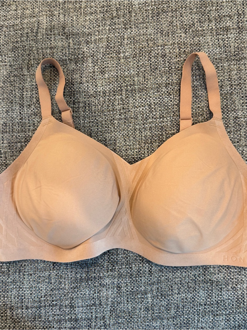 Honeylove Nude Tan Seamless Support Bra